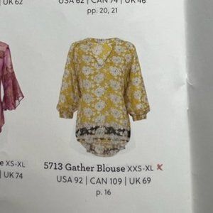 Cabi Small Gather Blouse